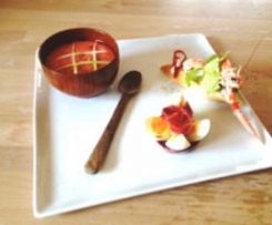 Salmorejo con Ensaladilla de MariscoTeam Bigoni divisione 53 Capitolina