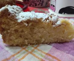 Torta di mele frullate senza glutine e senza lattosio