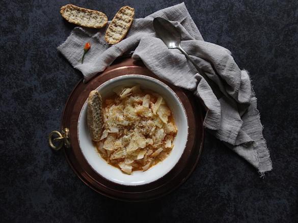 Zuppa semplice di cavolo cappuccio "contest ricette leggere"