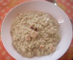 RISOTTO GAMBERETTI E PISTACCHIO
