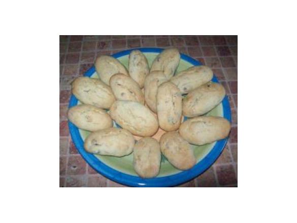 Biscottoni al vino e uvetta