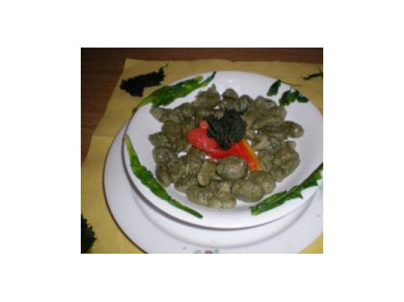 gnocchi di patate e cimette d'ortica