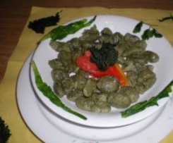 gnocchi di patate e cimette d'ortica
