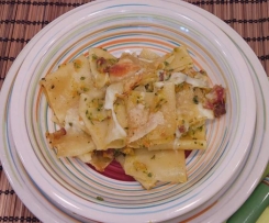 Schiaffoni con Verdure Provola e Crudo