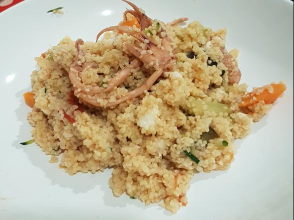 Variante di COUS COUS DI PESCE