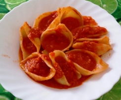 Salsa di pomodoro con soia granulare