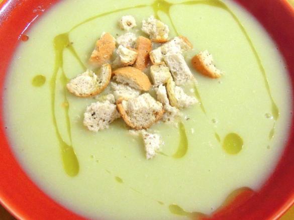 Vellutata di porri e patate