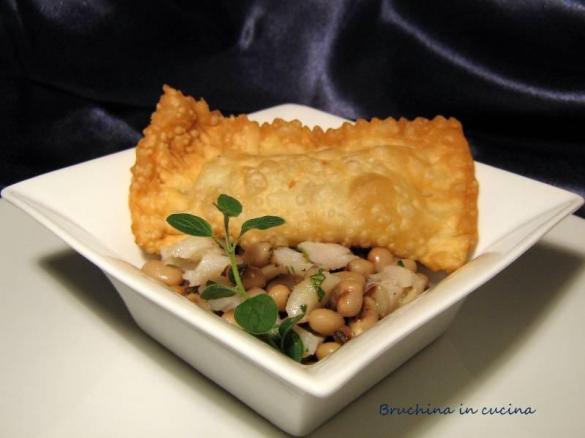 Ravioli croccanti di pesce