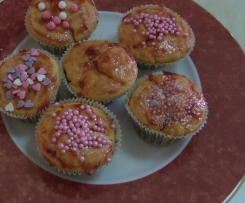 Muffin con marmellata di ciliegia