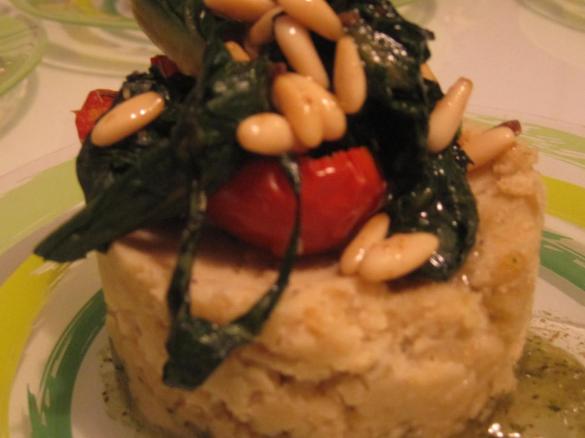 Tortino di Fave e Catalogna