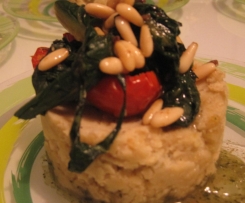 Tortino di Fave e Catalogna