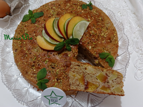 TORTA DELIZIA  (contest pesche )