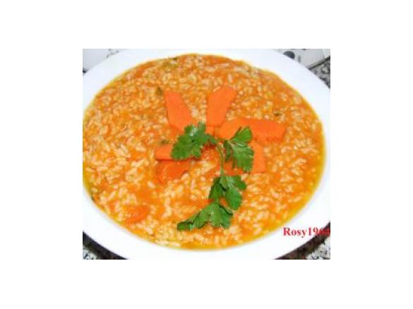 Risotto con zucca gialla