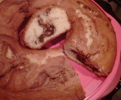ciambella marmorizzata alla nutella