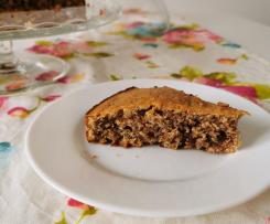 Torta integrale Bimby con noci e cioccolato