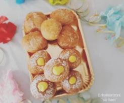 Bomboloni alla crema d'arancia (vegan)