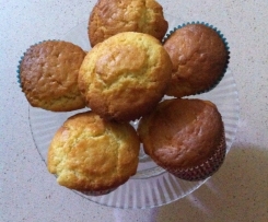muffin al cioccolato bianco