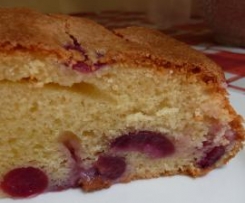 Torta di ciliegie e maraschino