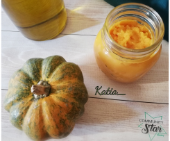 Crema di zucca in olio di oliva