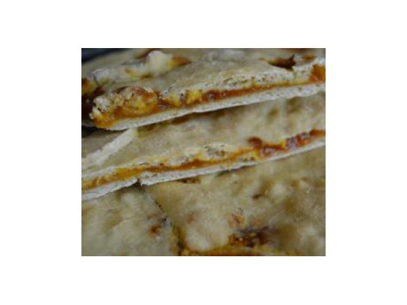 Torta bio con pasta madre e marmellata di albicocca