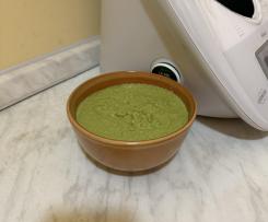 Hummus di avocado e basilico