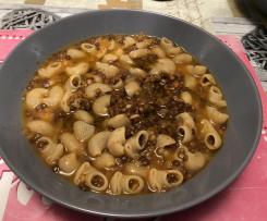 Pasta con le lenticchie