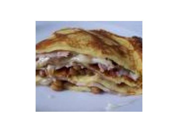 Lasagnette di Crepes al radicchio Trevisano 