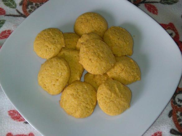 Biscotti con farine di mais e farro