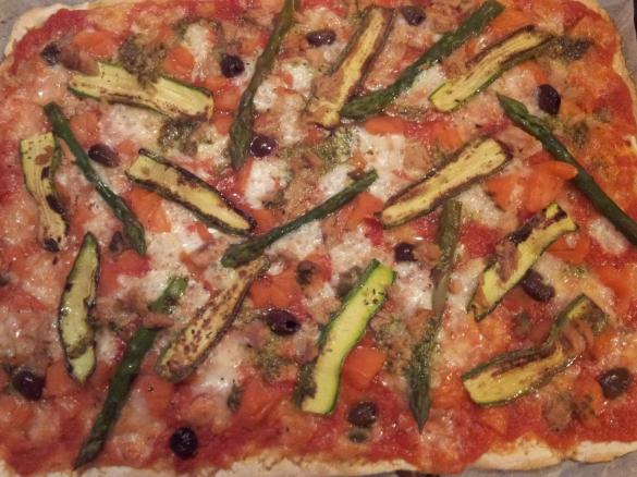 Pizza Primavera (senza glutine)