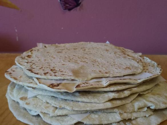 Piadine al latte di riso