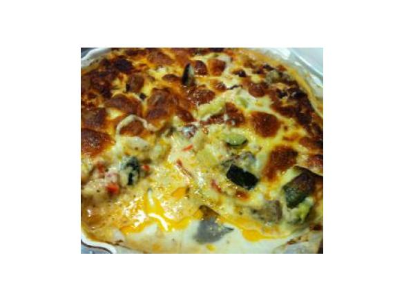 PIZZA MEDITERRANEA DI VERDURE