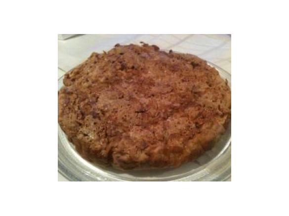 torta di mele con zucchero di canna