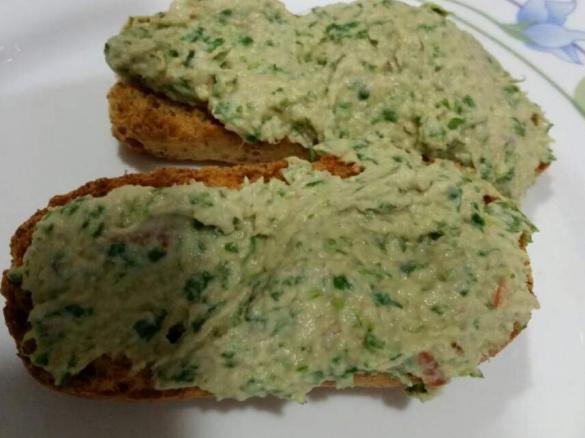 Mousse di prosciutto e rucola x tartine 