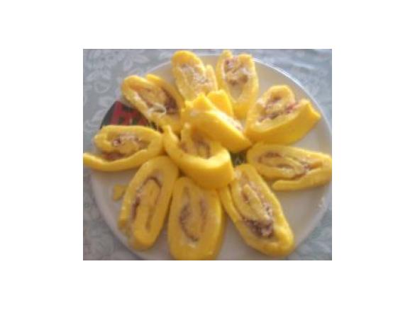 rotolo farcito di polenta