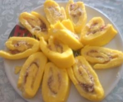 rotolo farcito di polenta