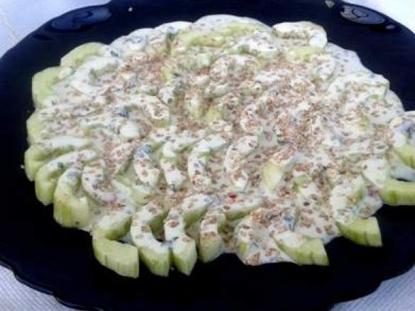 CETRIOLI  AFFOGATI al sesamo