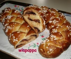 treccia dolce con pasta madre