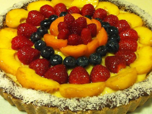Crostata alla frutta (senza glutine e lattosio)