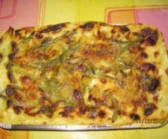 Lasagne al pesto, patate e fagiolini