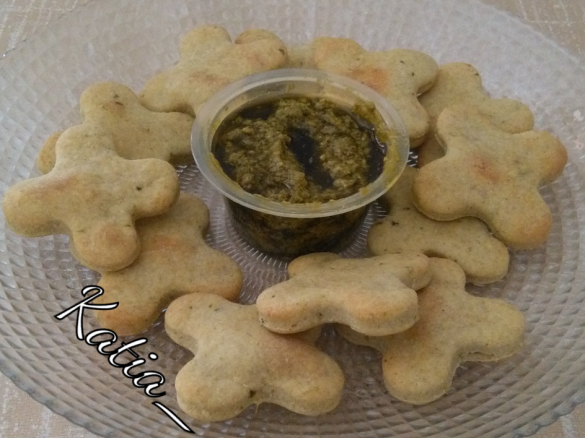 Frollini al pesto - Contest biscotti salati
