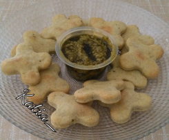Frollini al pesto - Contest biscotti salati