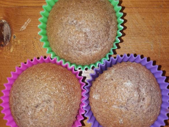 Muffin (SENZA GLUTINE) con preparato tipo nesquik fatto in casa