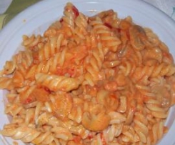 fusilli ai funghi e peperoni by corrada