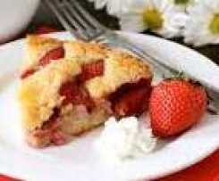 Torta soffice con fragole 