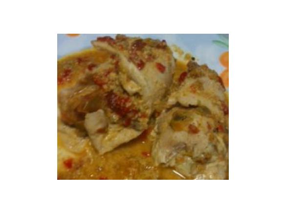 involtini di pollo con crema di peperoni