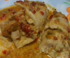 involtini di pollo con crema di peperoni