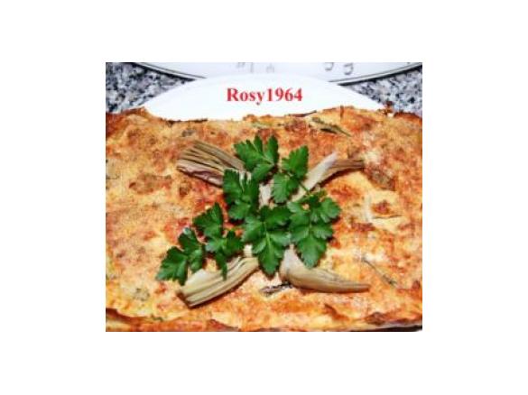 Tortino di Pane e Carciofi