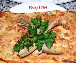 Tortino di Pane e Carciofi