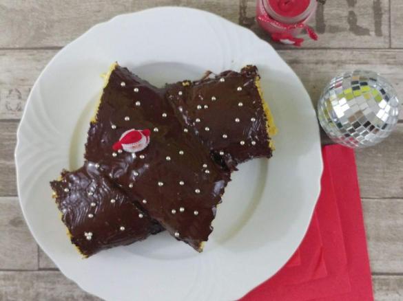 TRONCHETTO DI NATALE DOLCE senza glutine e senza latticini