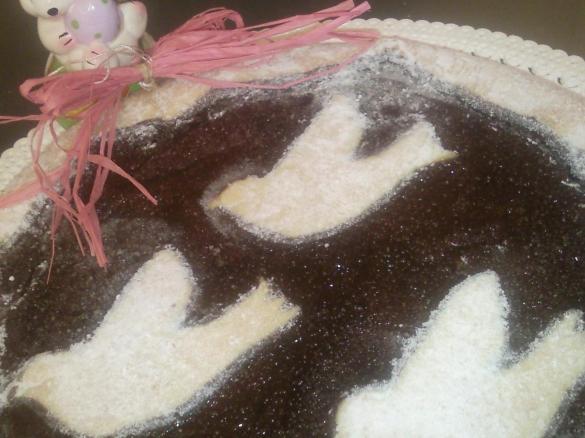 La mia pastiera al cioccolato (Pasqua)